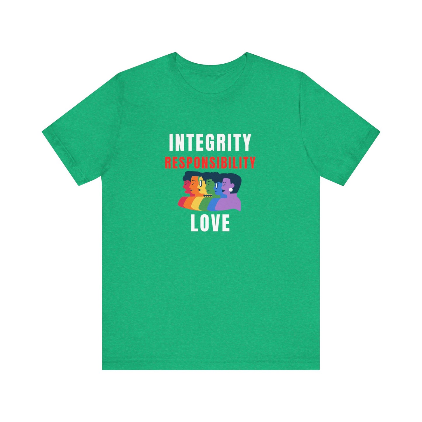 Integrity Tee | Awareness Tee | Act of Service Tee | Positive Vibes Tee | Unisex - Men & Women's Tee | Integrity Responsibility Love Tee