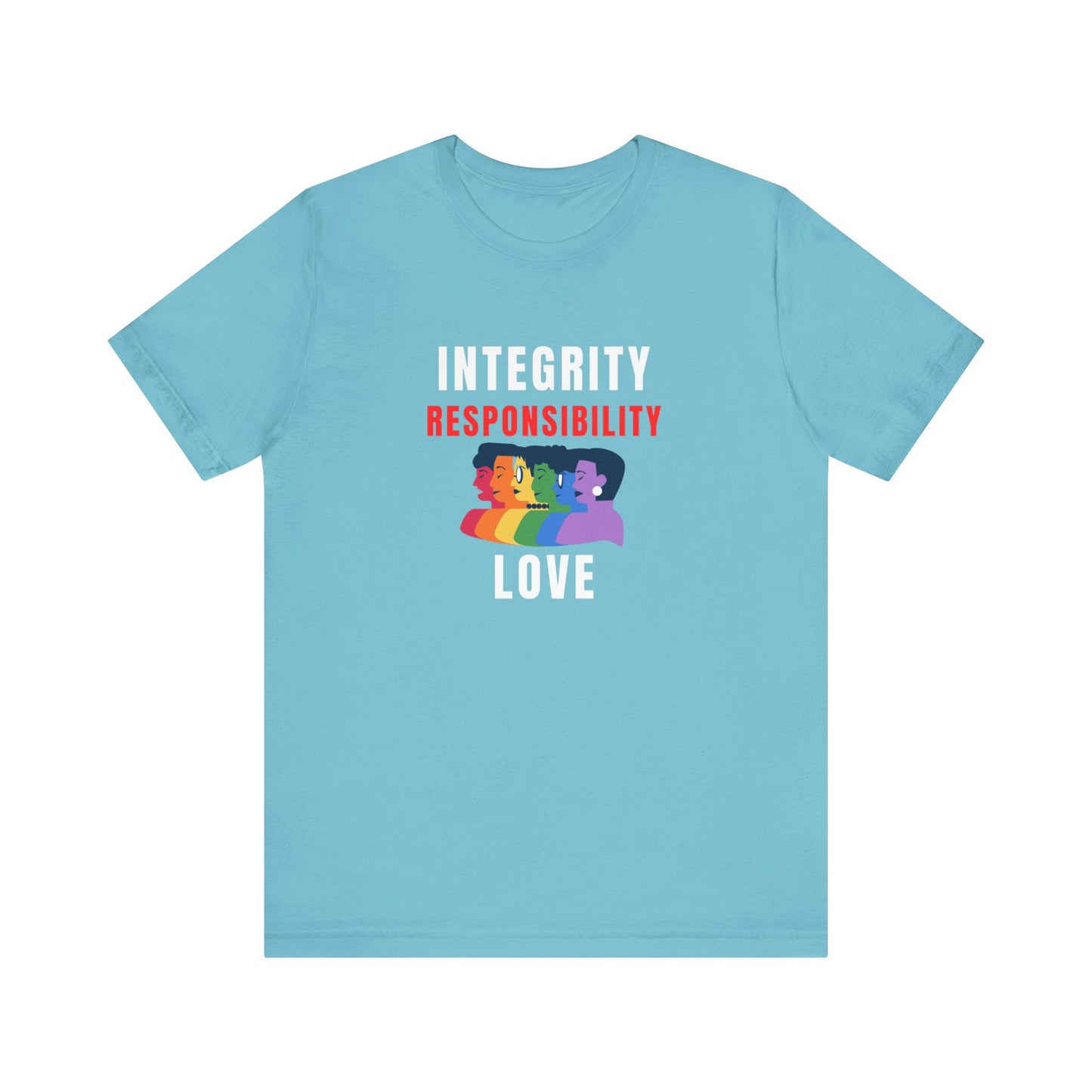 Integrity Tee | Awareness Tee | Act of Service Tee | Positive Vibes Tee | Unisex - Men & Women's Tee | Integrity Responsibility Love Tee