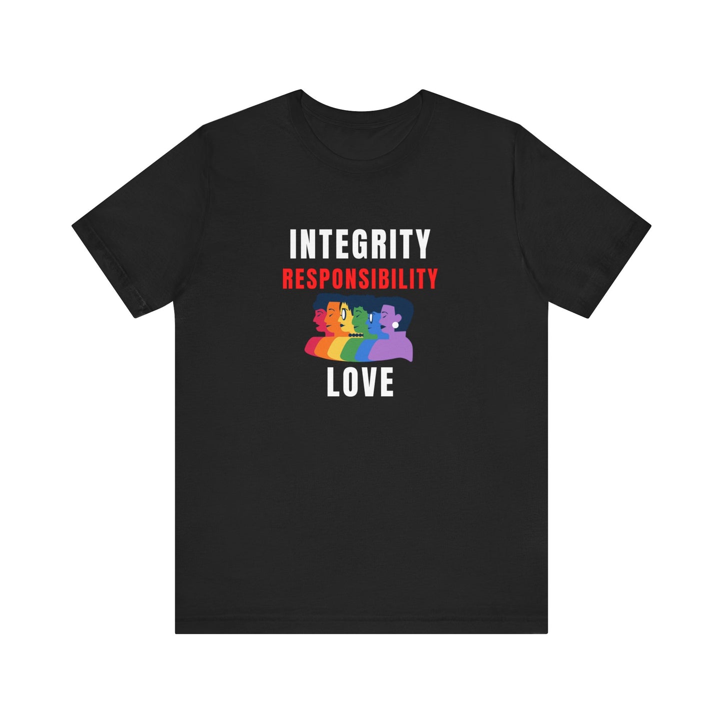 Integrity Tee | Awareness Tee | Act of Service Tee | Positive Vibes Tee | Unisex - Men & Women's Tee | Integrity Responsibility Love Tee