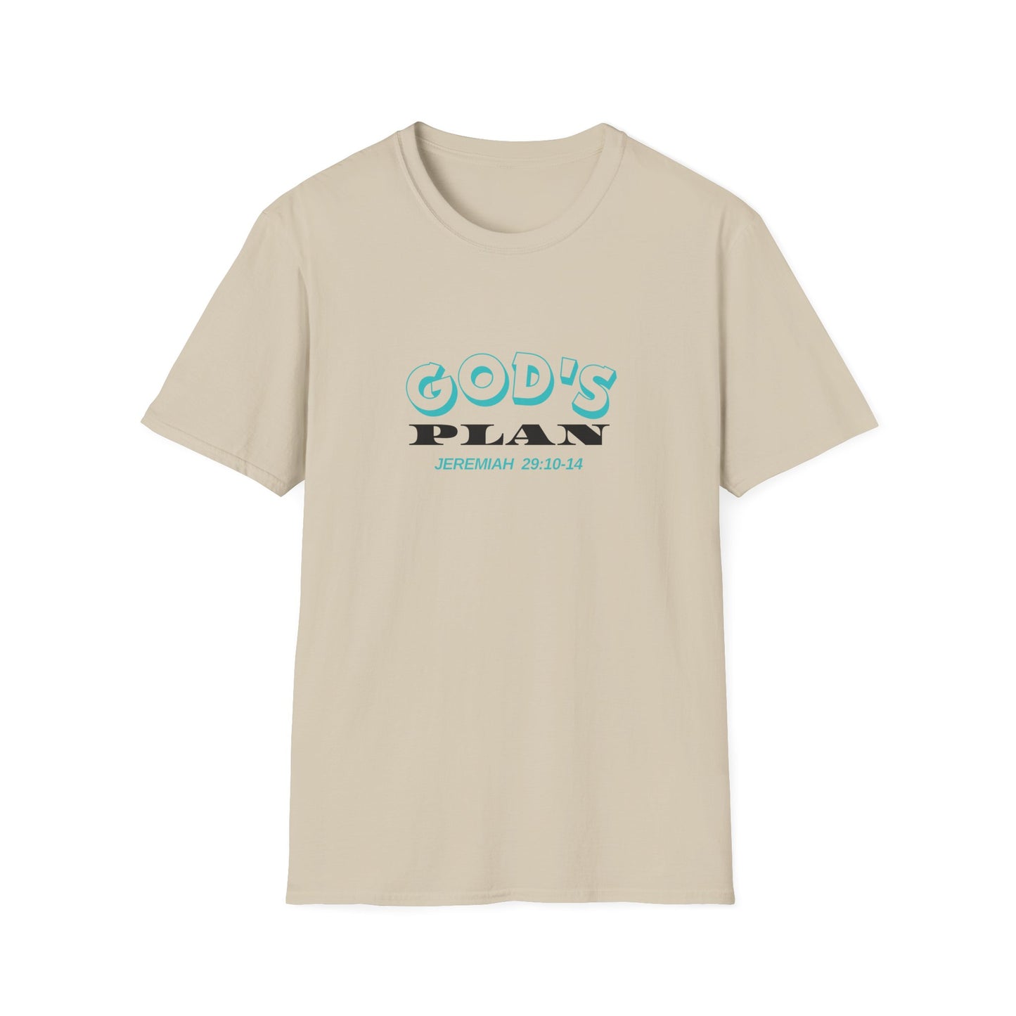 Gods Plan | Positive Uplifting Tee | Unisex Softstyle T-Shirt