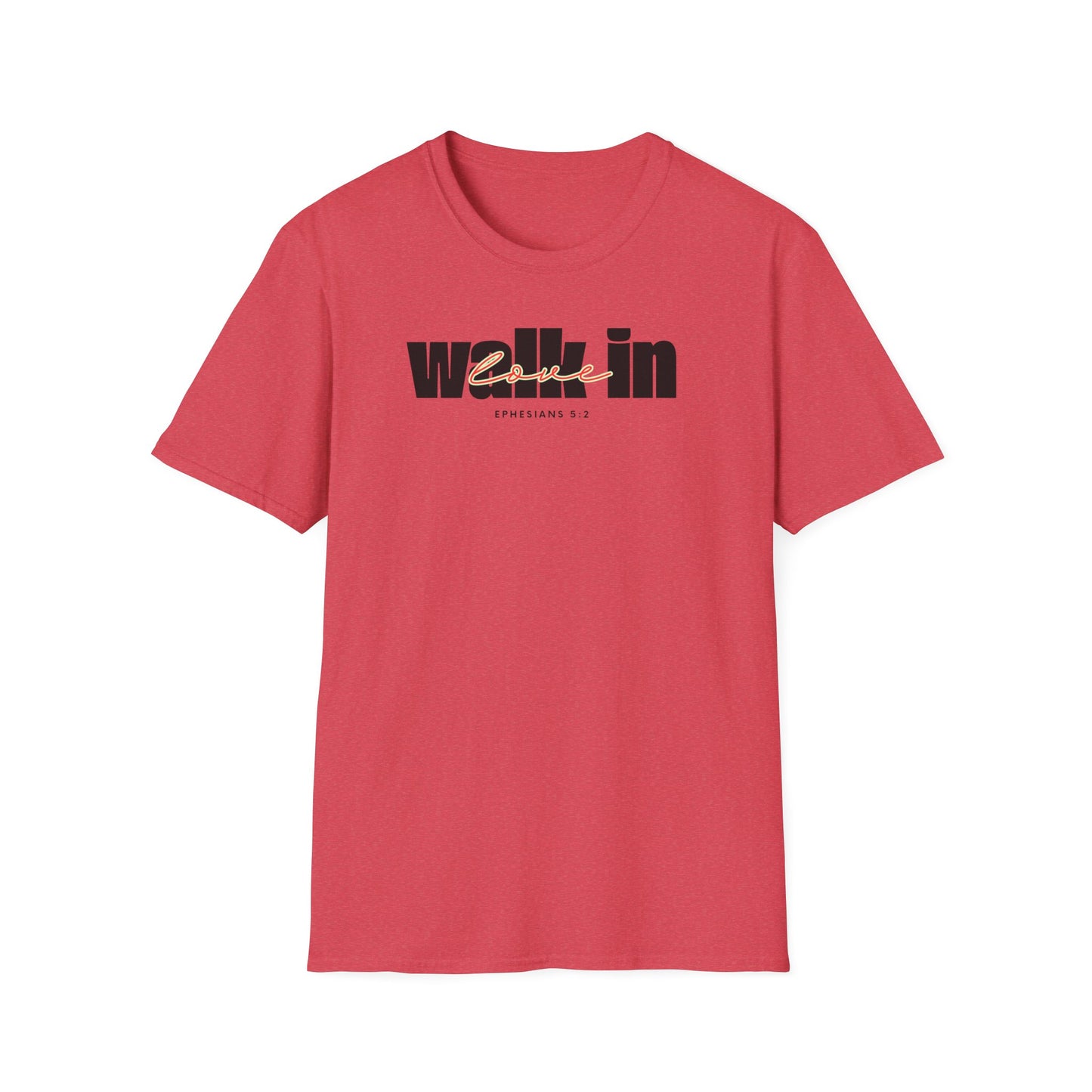 Walk in Love Softstyle T-Shirt